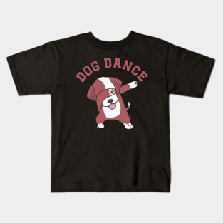 Dog dance happy Kids T-Shirt